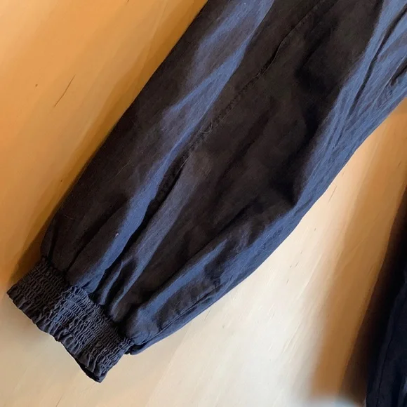 Anthropologie Navy cotton jogger - Picture 3 of 11